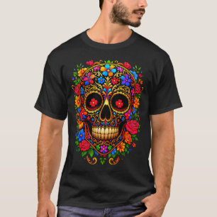 Dia De Los Muertos Costume Day Of The Dead Sugar S T-Shirt