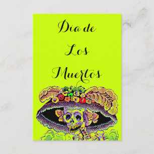 Dia de Los Muertos Day of the Dead Catrina Invites