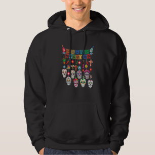 Dia De Los Muertos Day of the dead Hanging skulls Hoodie