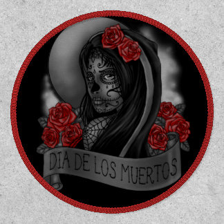 Dia De Los Muertos Day of The Dead Patch