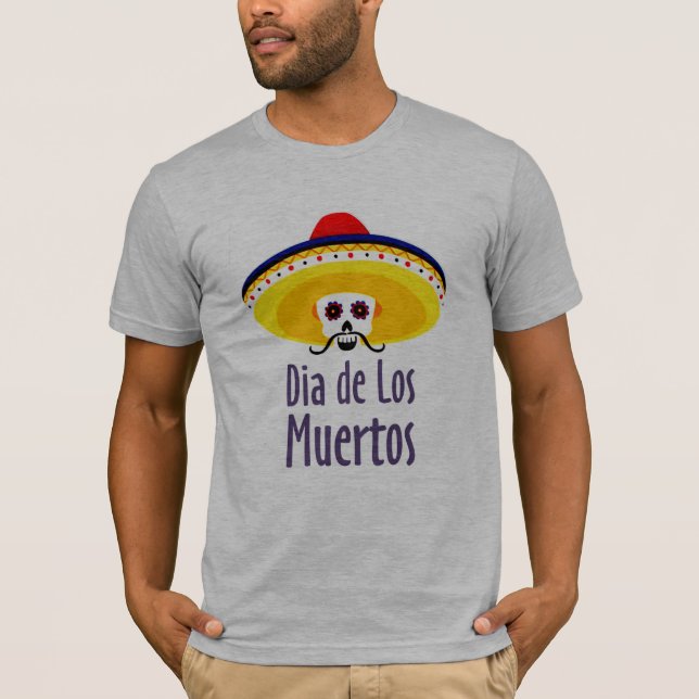 Dia De Los Muertos- Day of The Dead T-Shirt (Front)