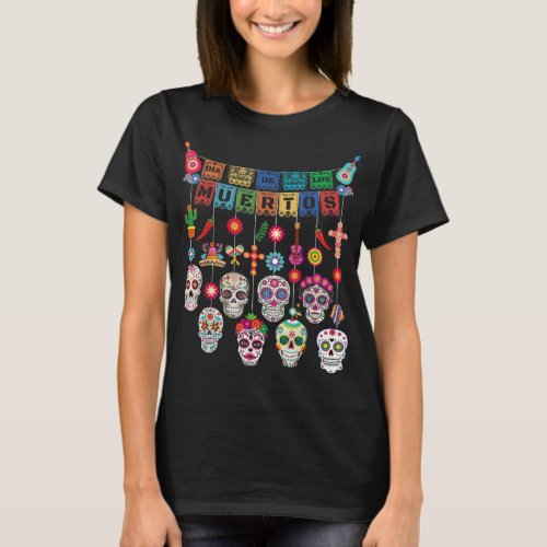 Dia De Los Muertos Funny Day of the dead Hanging s T_Shirt