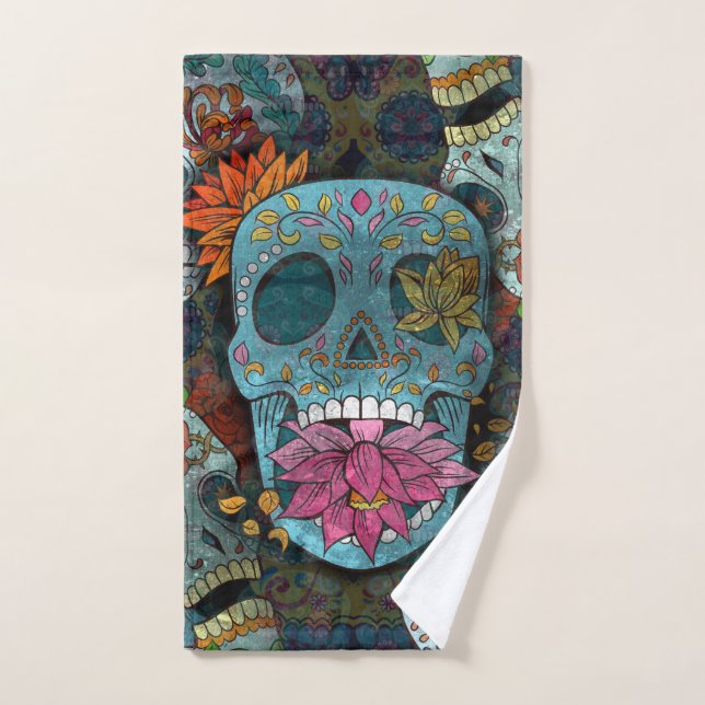Dia De Los Muertos Hand Towel (Hand Towel)