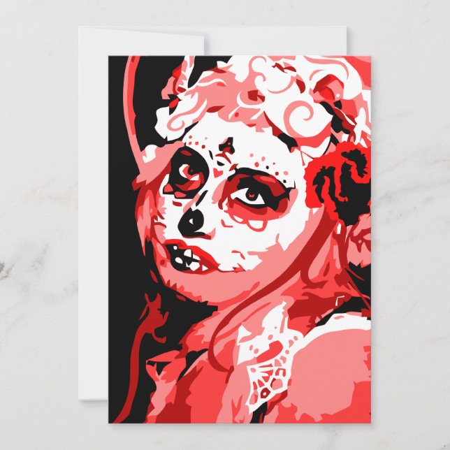 dia de los muertos invitation (Front)
