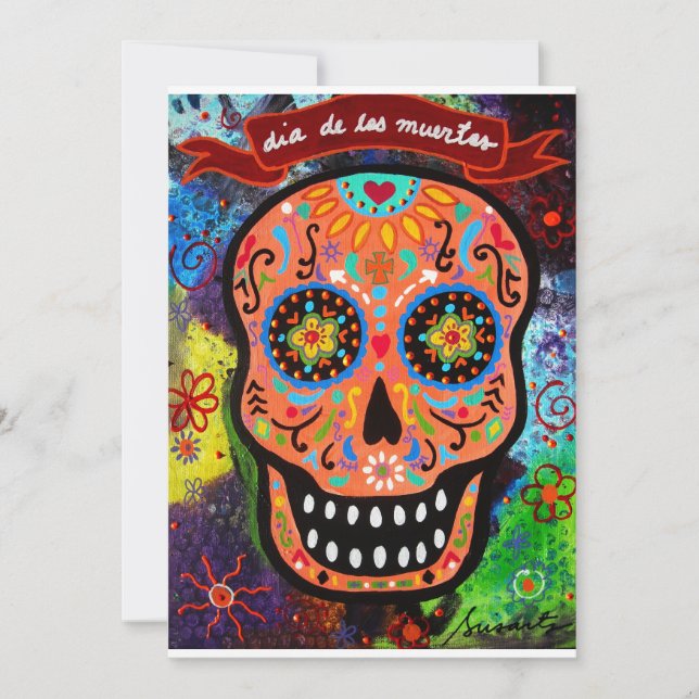DIA DE LOS MUERTOS INVITATION (Front)