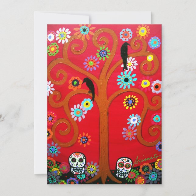 DIA DE LOS MUERTOS INVITATION (Front)