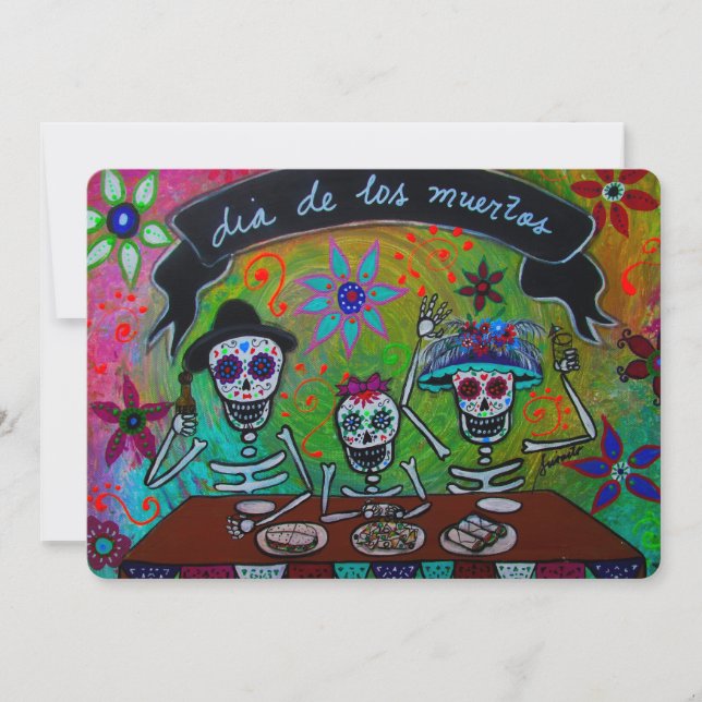 DIA DE LOS MUERTOS INVITATION (Front)
