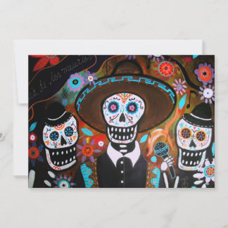 DIA DE LOS MUERTOS INVITATION