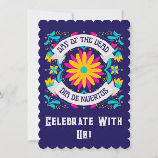 Dia De Los Muertos Invitation Invitacion