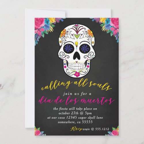 DIA DE LOS MUERTOS INVITE