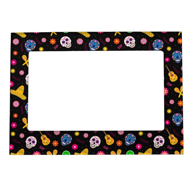 Dia De Los Muertos Magnetic Frame (Front)