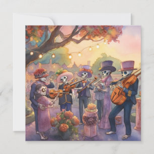 "Dia de los Muertos", Melodies of Remembrance Invitation