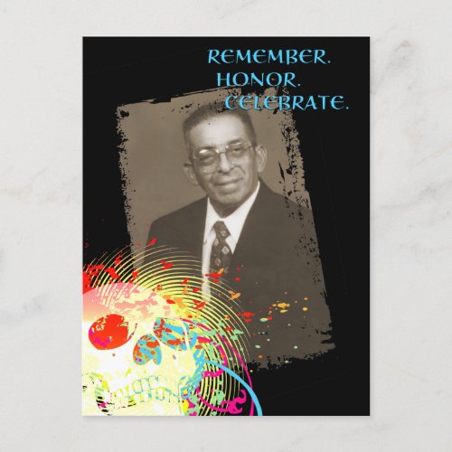 dia de los muertos memorial celebration hi_fi invitation postcard