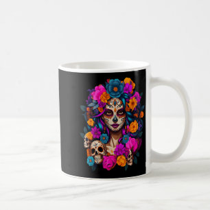 Dia De Los Muertos Mexican Day Of The Dead Sugar S Coffee Mug