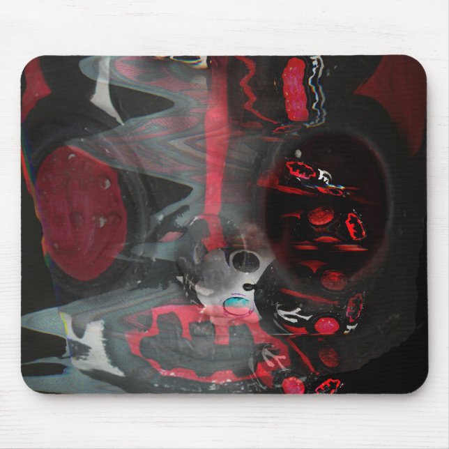 dia de los muertos mouse pad (Front)