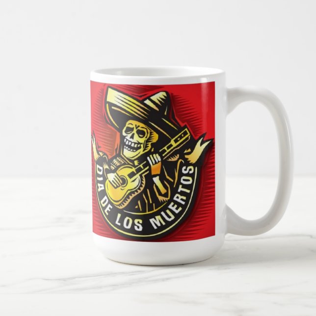 Dia De Los Muertos Mug (Right)