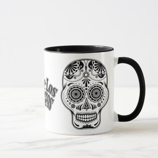 Dia de los Muertos mug (Right)