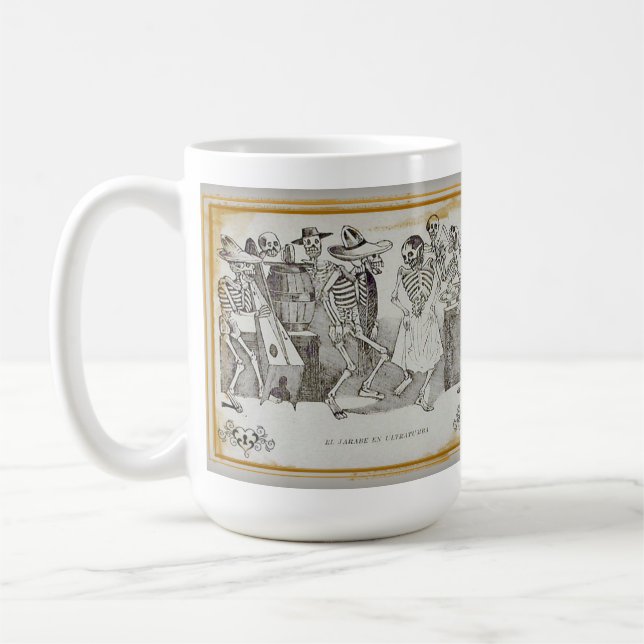 Dia De Los Muertos Mug (Left)