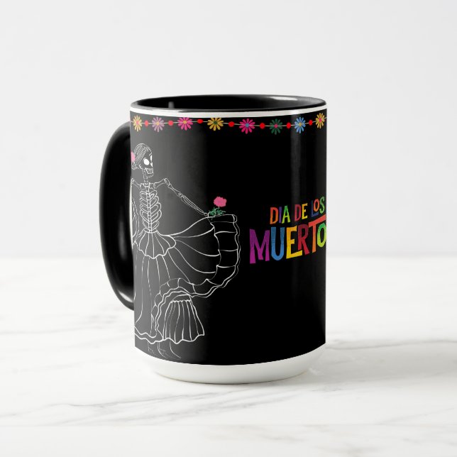 Dia De Los Muertos  Mug (Front Left)