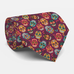 Dia de los Muertos Neck Tie