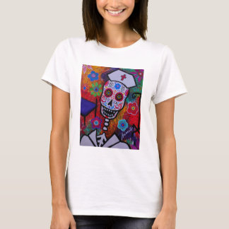 Dia de los Muertos Nurse Shirt