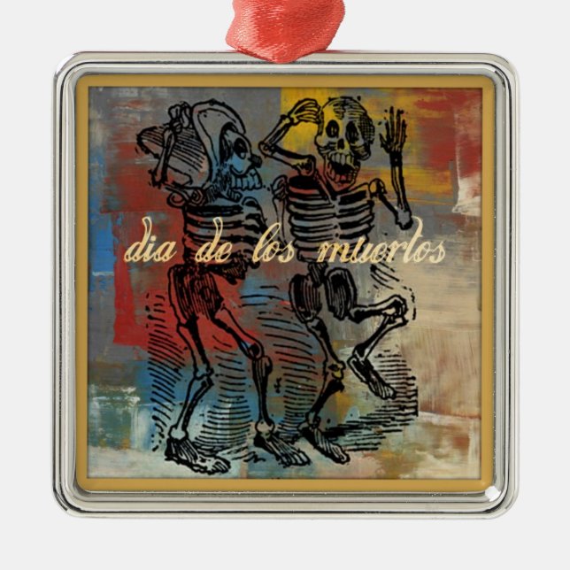 Dia De Los Muertos Ornament (Front)