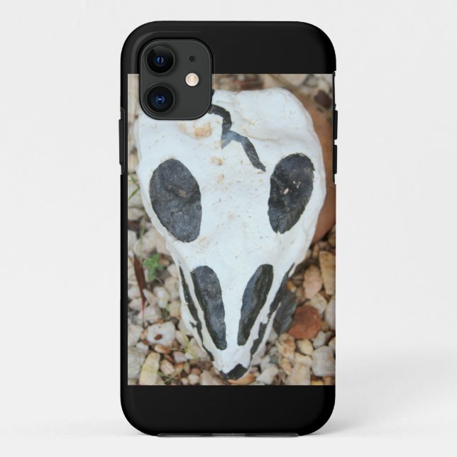 Dia de los Muertos painted skull Case-Mate iPhone Case (Back)