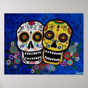 DIA DE LOS MUERTOS PARTNERS POSTER