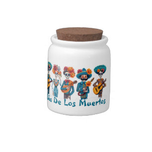 Dia De Los Muertos Party Candy Ja Candy Jar
