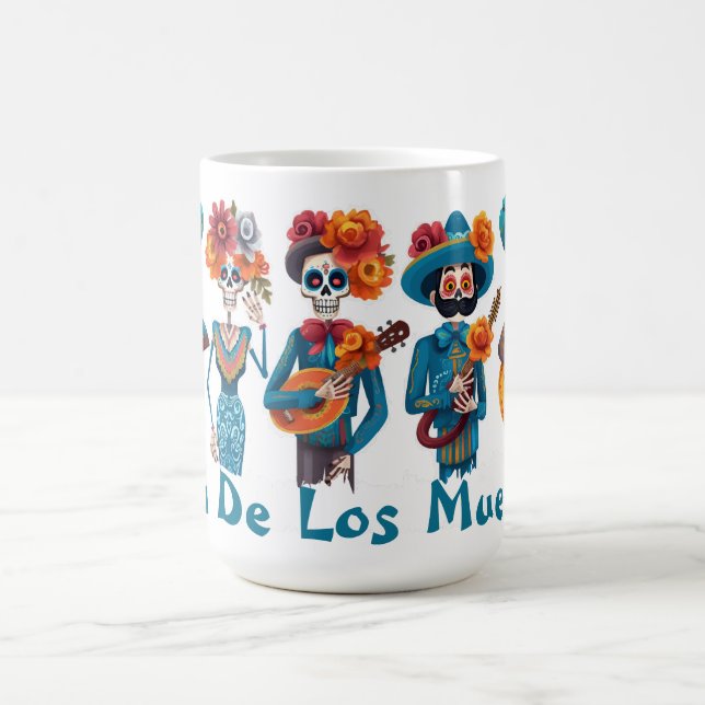 Dia De Los Muertos Party Coffee Mug (Center)