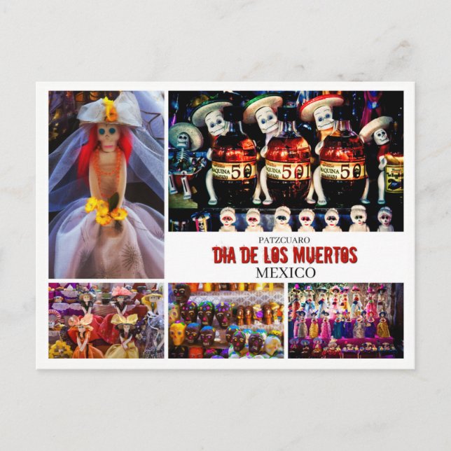 Día De Los Muertos, Patzcuaro, Mexico postcard (Front)