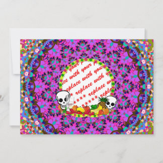 DIA DE LOS MUERTOS Photo Frame Template