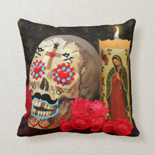 Dia de los Muertos Pillow