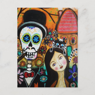 DIA DE LOS MUERTOS POSTCARD