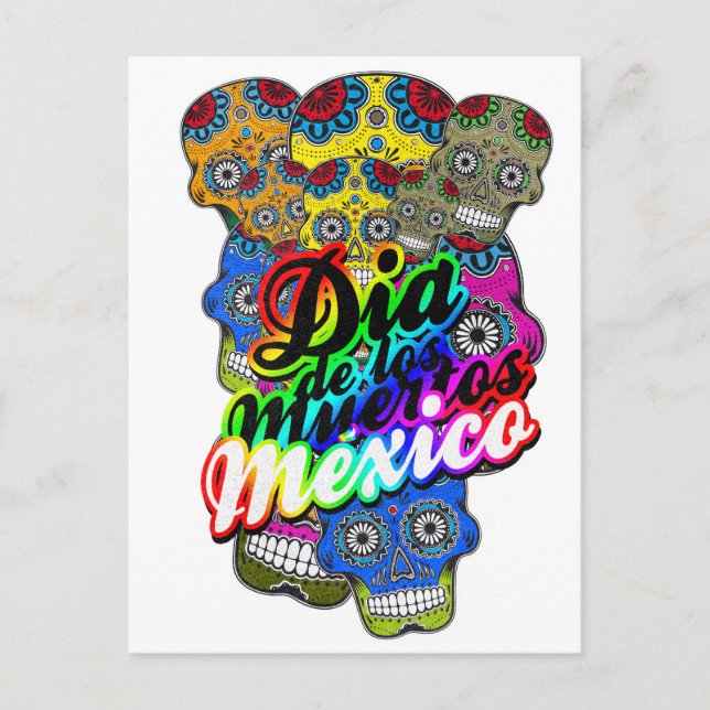 DIA DE LOS MUERTOS POSTCARD (Front)
