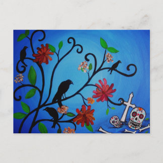 DIA DE LOS MUERTOS POSTCARD