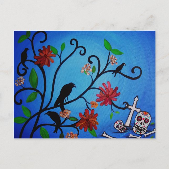 DIA DE LOS MUERTOS POSTCARD (Front)