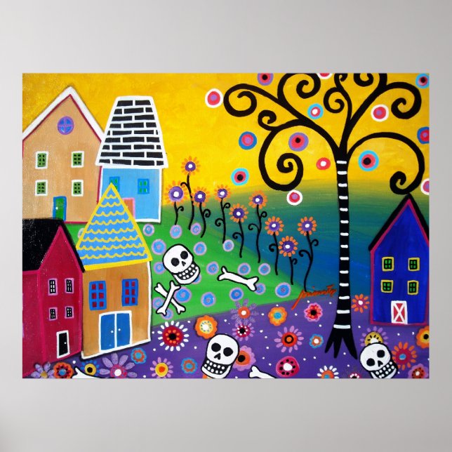 DIA DE LOS MUERTOS POSTER (Front)