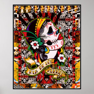 Dia De Los Muertos Poster