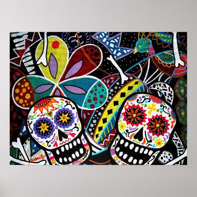 Dia de los muertos poster (Front)