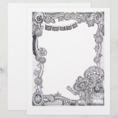 Dia De Los Muertos Skeleton Frame - (Front/Back)