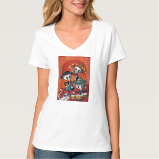 Dia de Los Muertos Skeleton Mariachi Trio T-Shirt