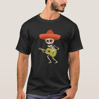 Dia De Los Muertos Skull Mexican Day Of The Dead F T-Shirt