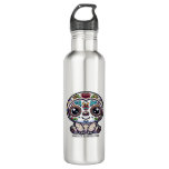 Dia De Los Muertos Sloth Active T-Shirt Stainless Steel Water Bottle