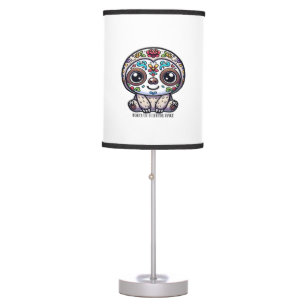 Dia De Los Muertos Sloth Active T-Shirt Table Lamp