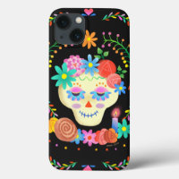 Dia De Los Muertos iPhone Cases Covers Zazzle