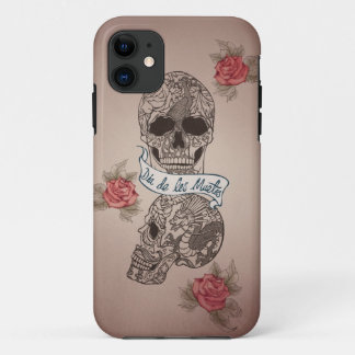 Dia De Los Muertos Sugar Skull iPhone 11 Case
