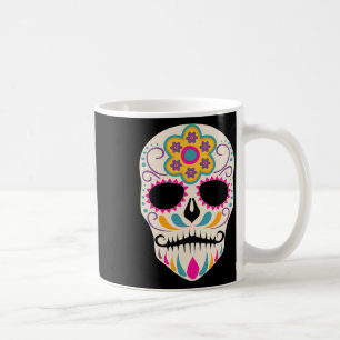 Dia De Los Muertos Sugar Skull Spanish Day Of Dead Coffee Mug