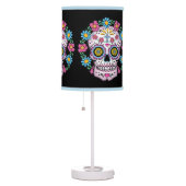 Dia de los Muertos Sugar Skull Table Lamp (Right)