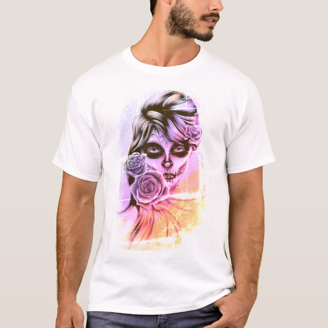 Dia De Los Muertos T-Shirt (Front)